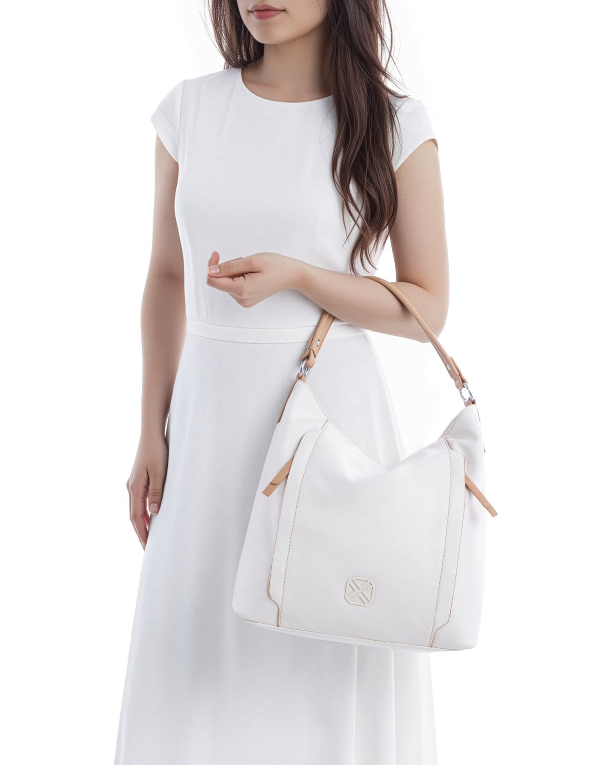Xti Donna Borsa a spalla 184549 Bianco