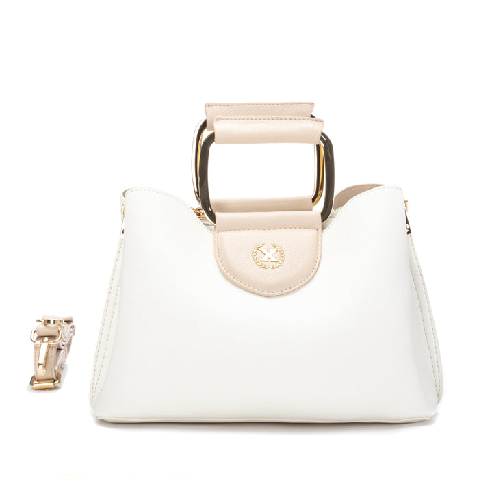 Xti Donna Borsa a mano 184564 Bianco/Beige