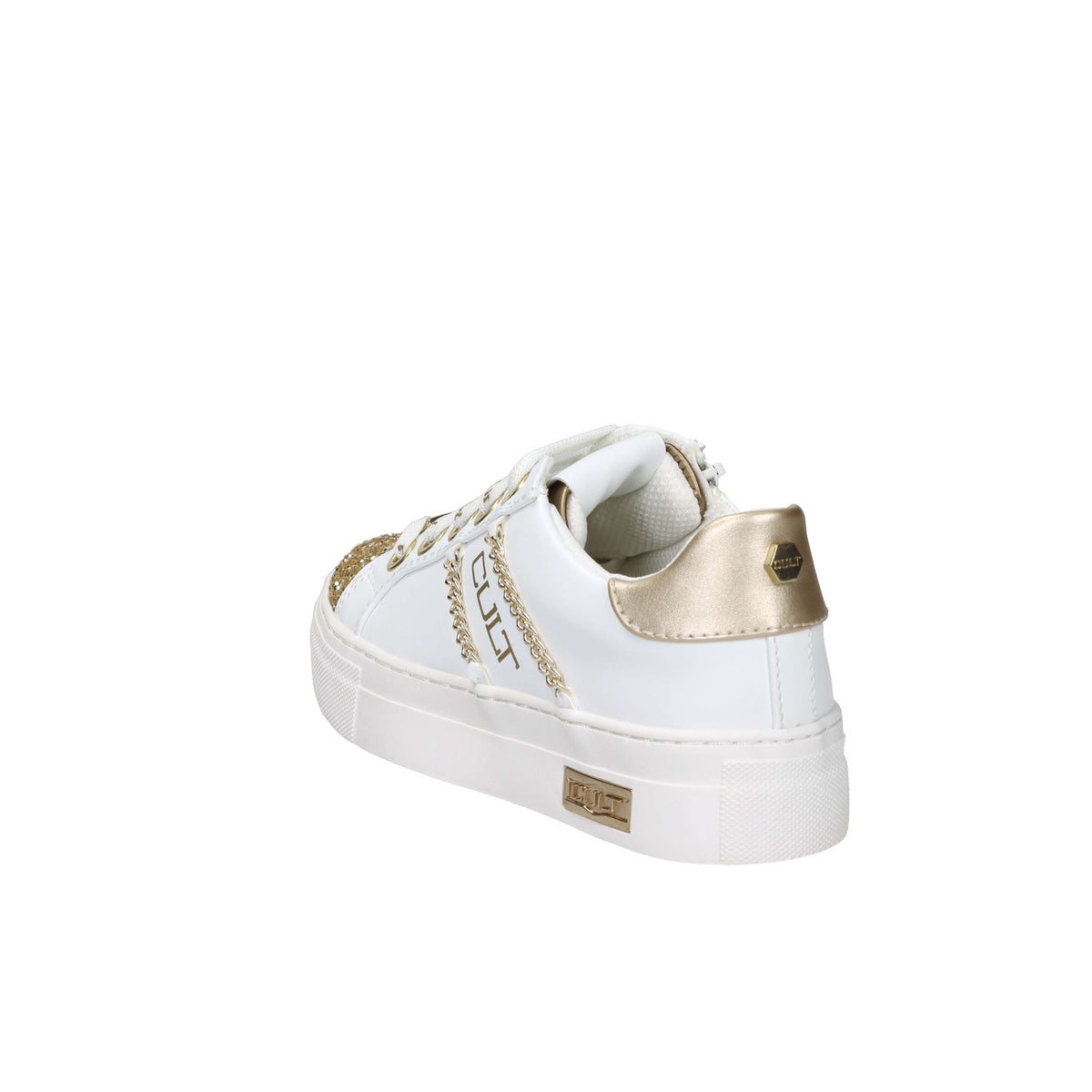 Cult Filles Baskets T-503 Blanc/Or