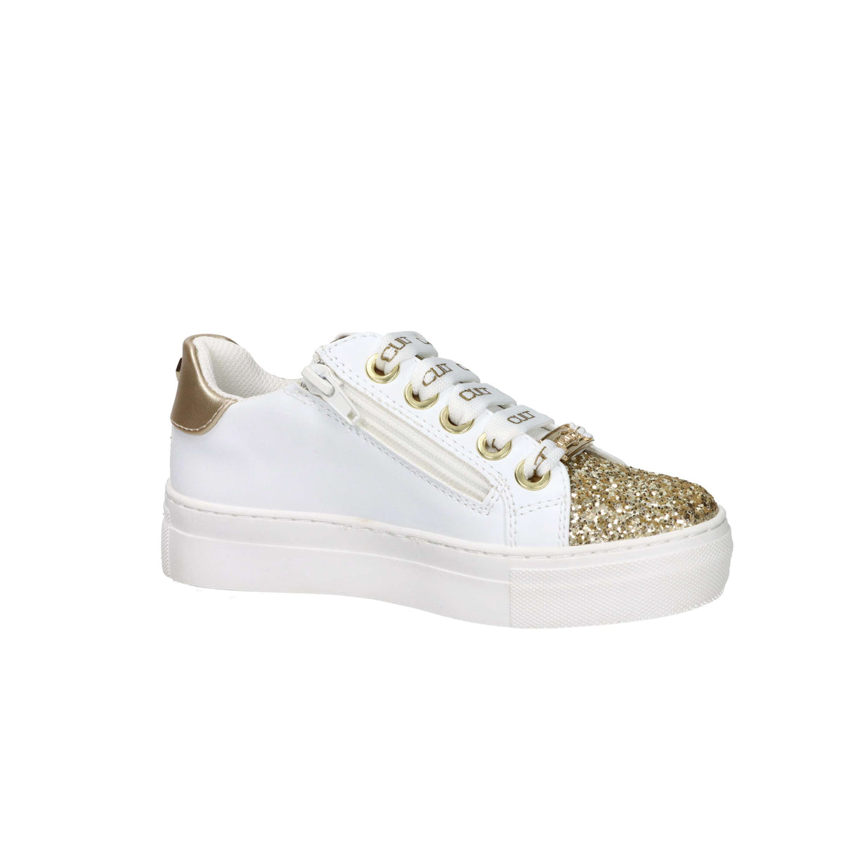 Cult Filles Baskets T-503 Blanc/Or