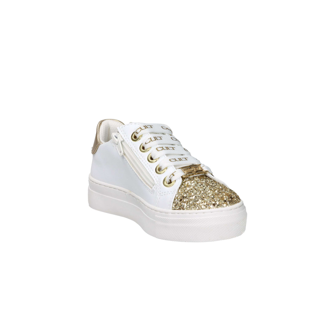Cult Filles Baskets T-503 Blanc/Or