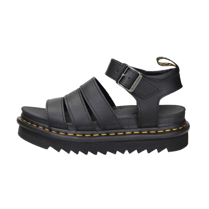 Dr Martens Damen Flacher Sandale 31520001 Schwarz