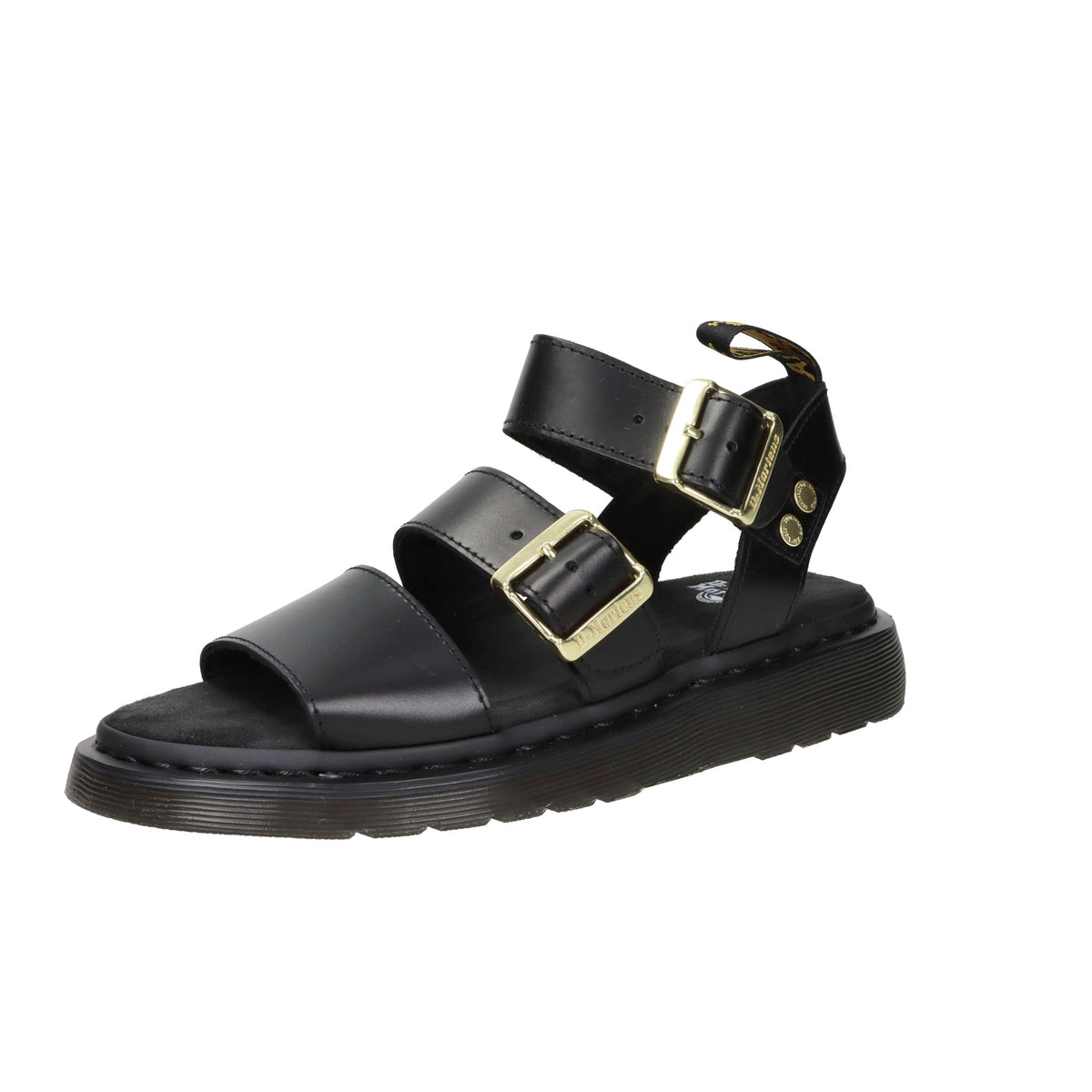 Dr Martens Damen Flacher Sandale 42329001 Schwarz