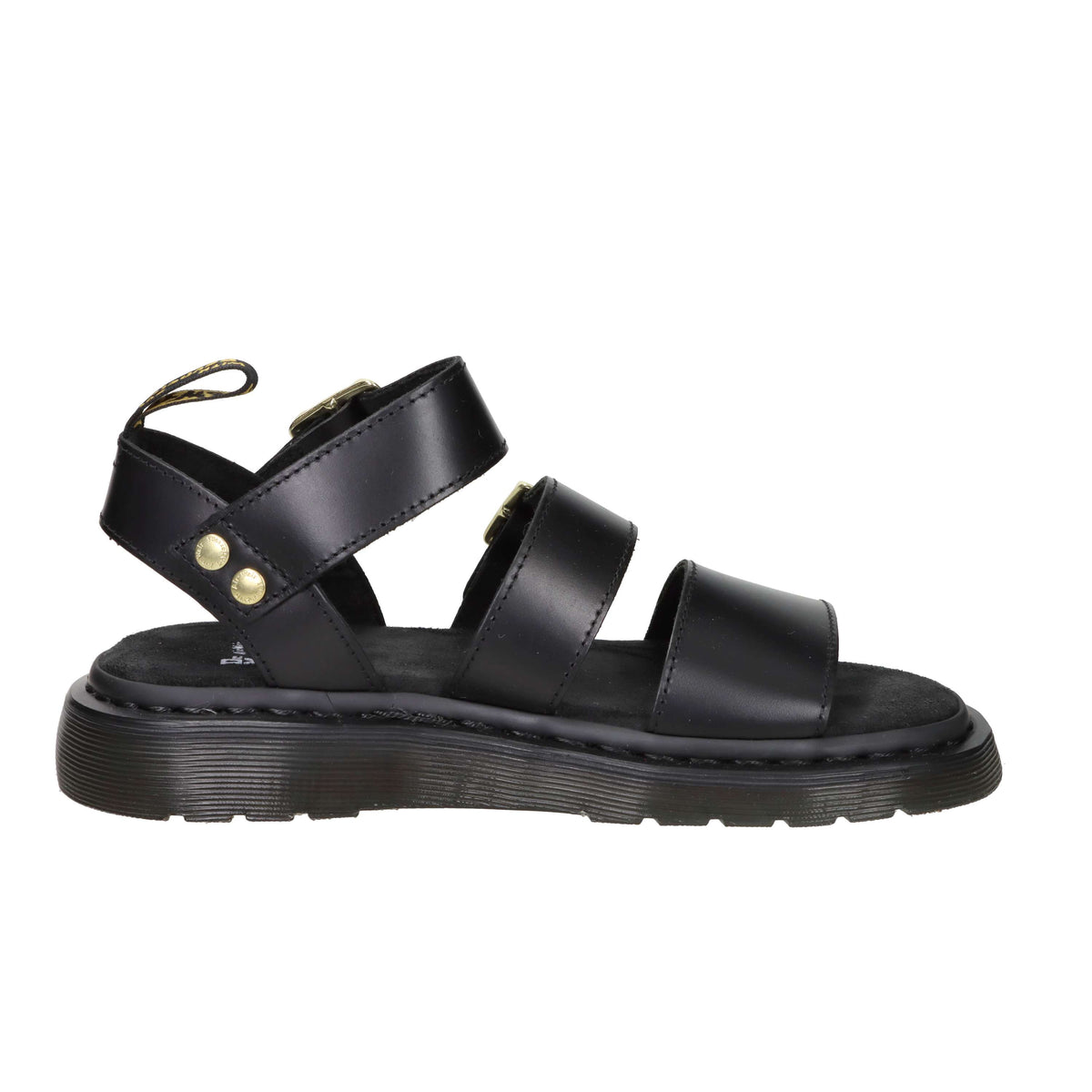 Dr Martens Damen Flacher Sandale 42329001 Schwarz