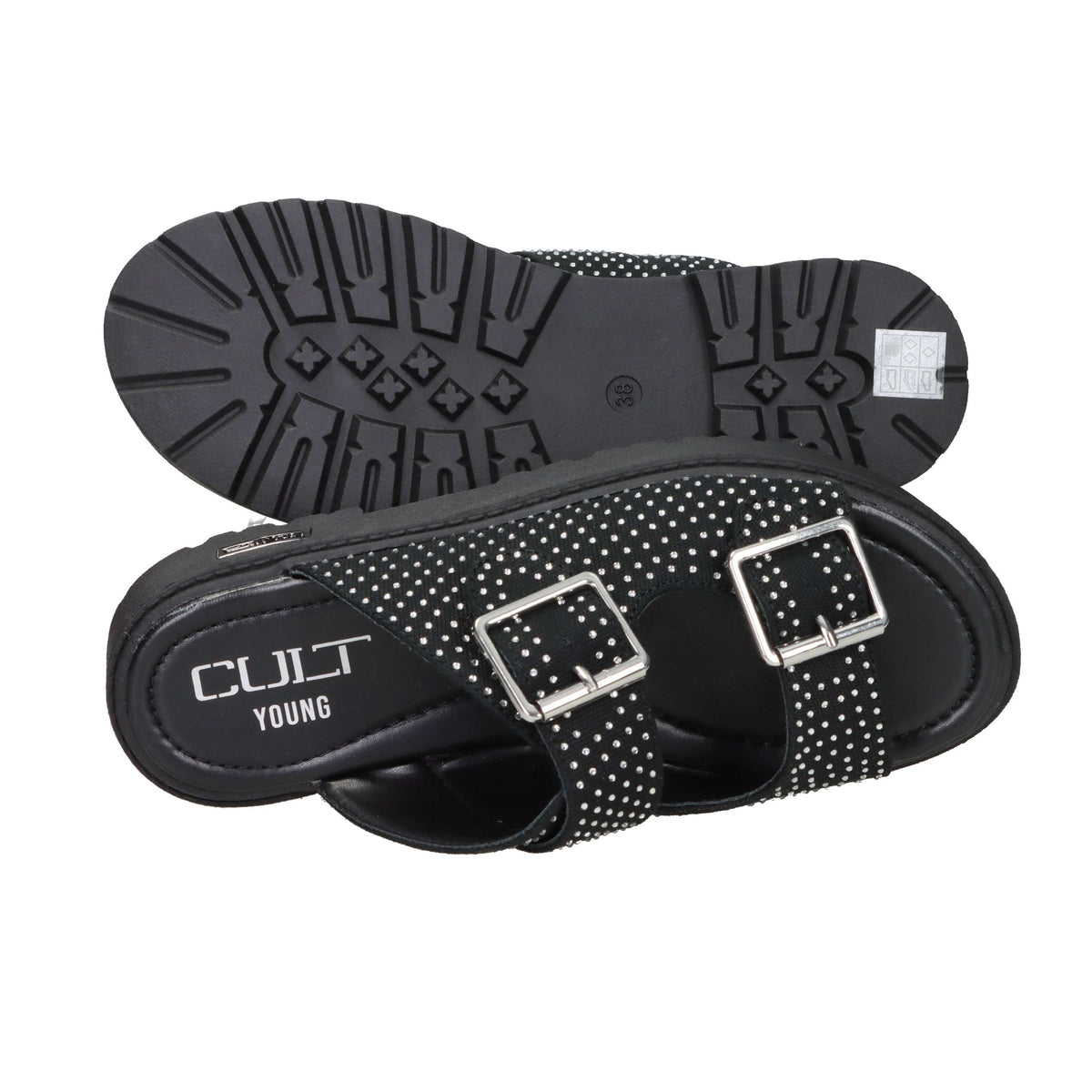 Cult Filles Claquette T-662 Noir