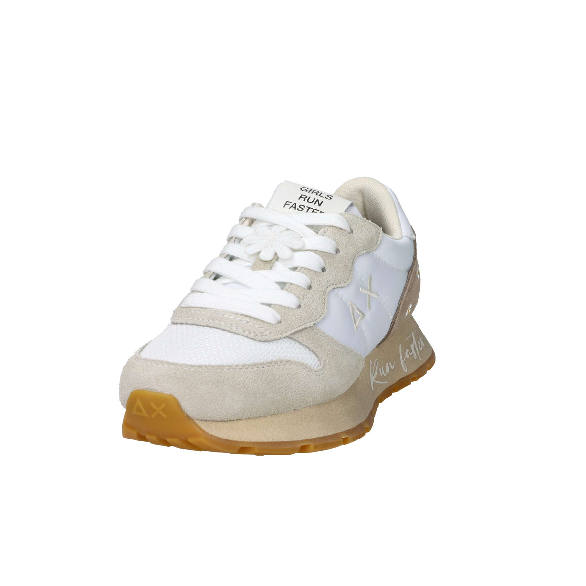 Sun68 Femme Baskets Z36207 Blanc