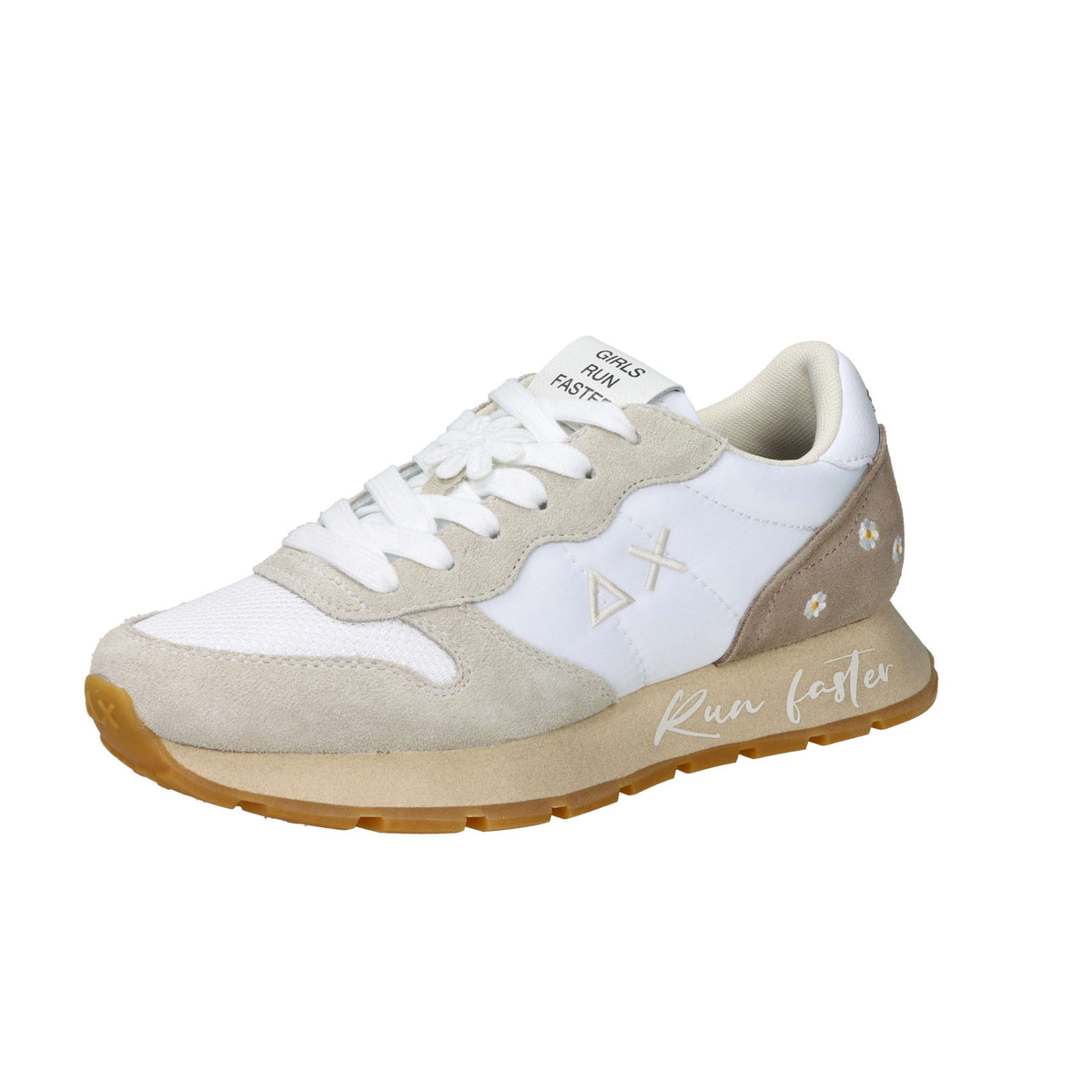 Sun68 Femme Baskets Z36207 Blanc