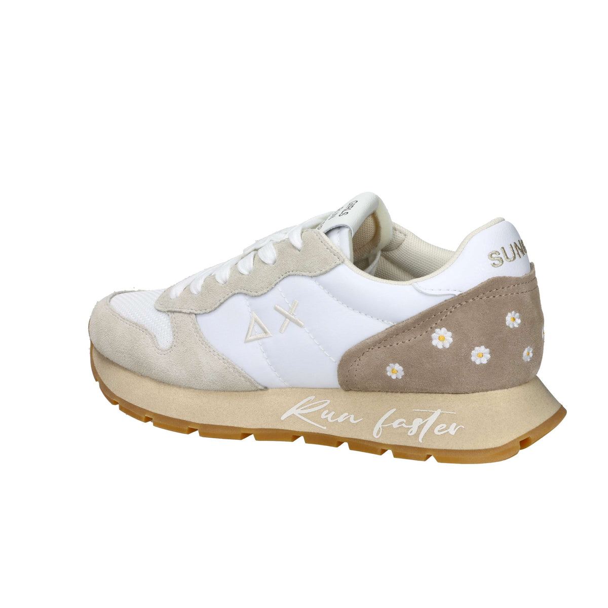 Sun68 Femme Baskets Z36207 Blanc