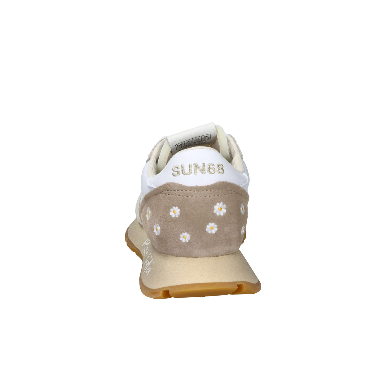 Sun68 Femme Baskets Z36207 Blanc