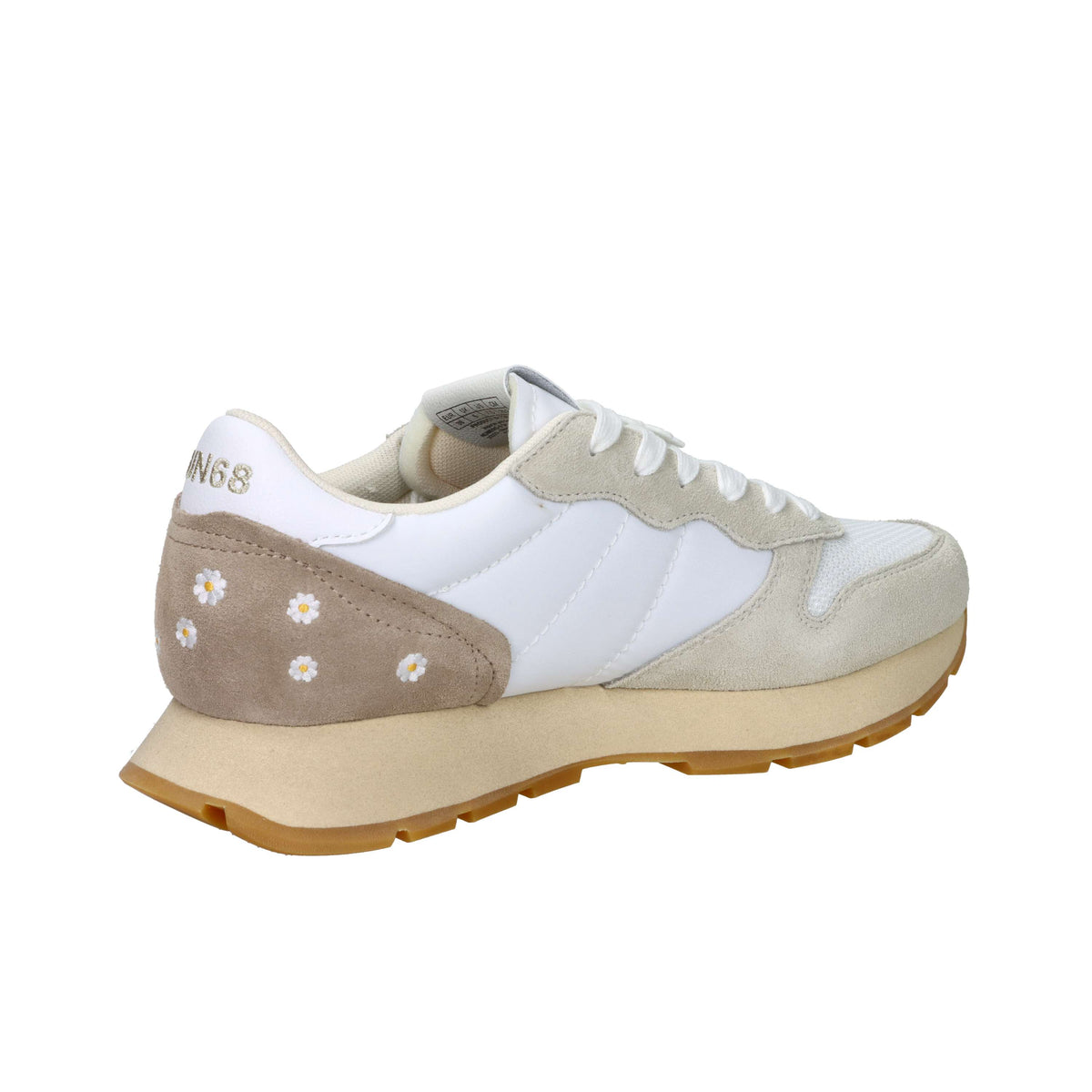 Sun68 Femme Baskets Z36207 Blanc