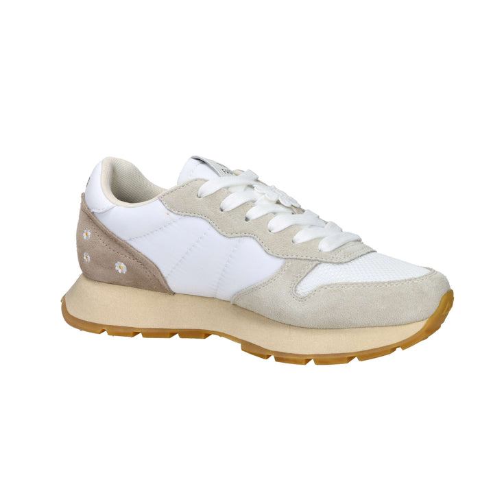 Sun68 Femme Baskets Z36207 Blanc