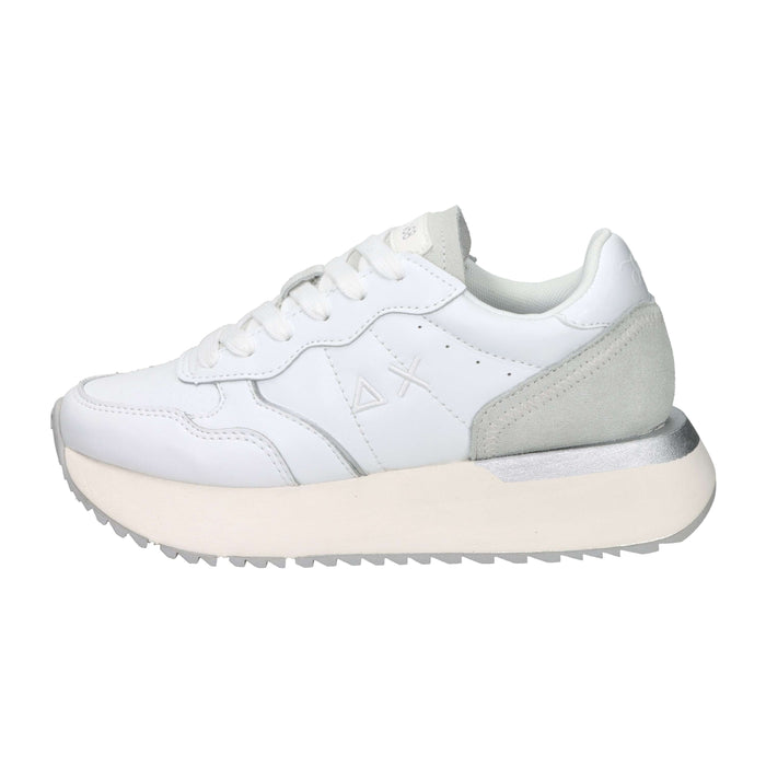 Sun68 Femme Baskets Z36210 Blanc