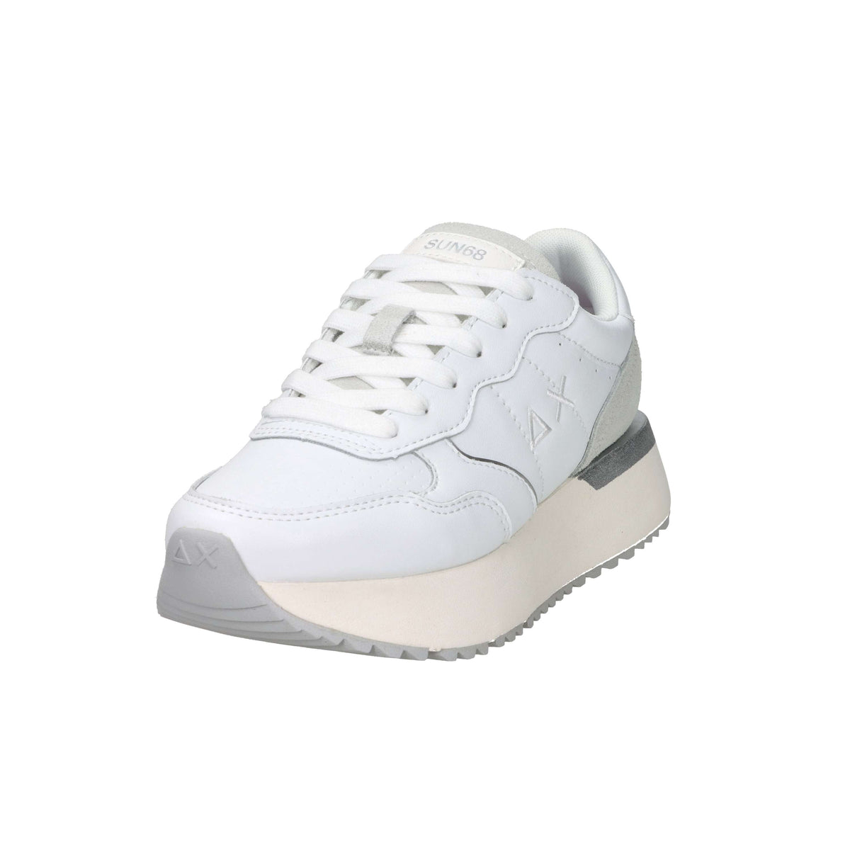 Sun68 Femme Baskets Z36210 Blanc