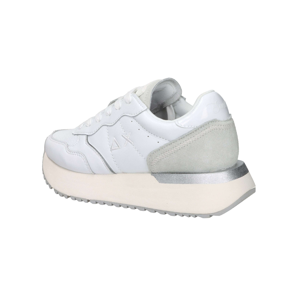 Sun68 Femme Baskets Z36210 Blanc