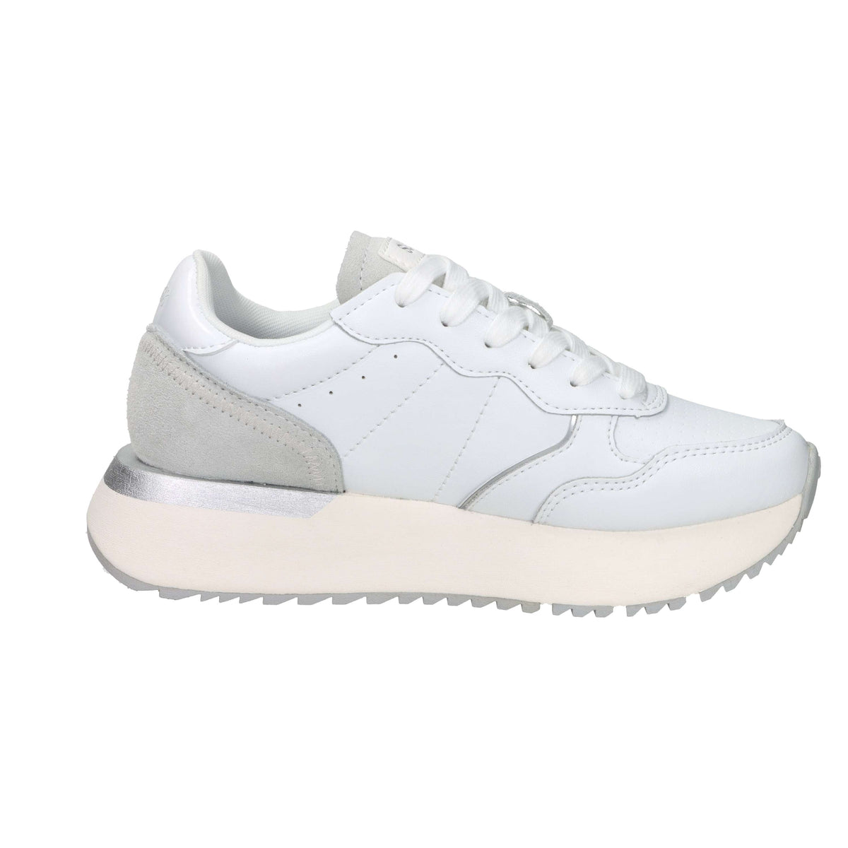 Sun68 Femme Baskets Z36210 Blanc