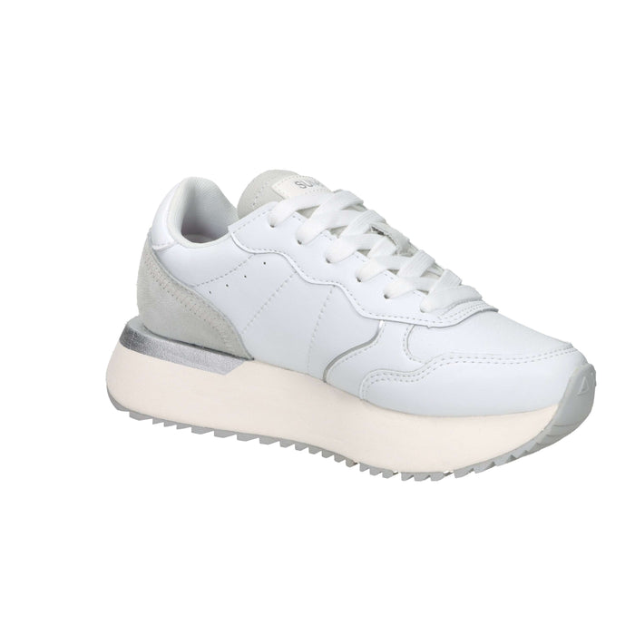 Sun68 Femme Baskets Z36210 Blanc