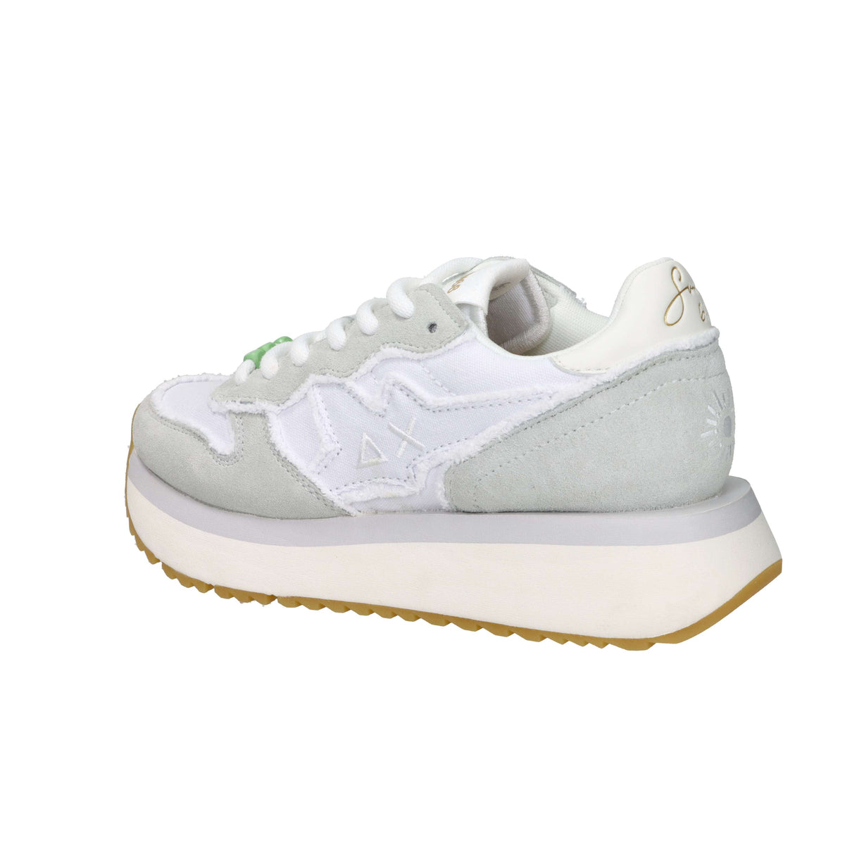 Sun68 Femme Baskets Z36223 Blanc