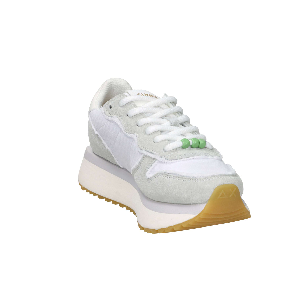 Sun68 Femme Baskets Z36223 Blanc