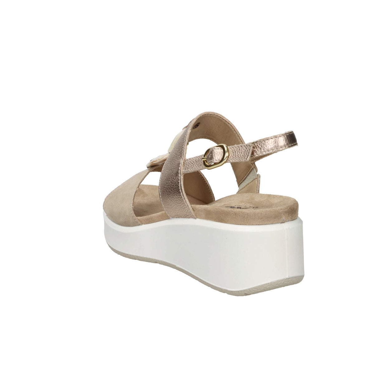 Imac Women's Wedge Sandal 109021 Beige/Gold