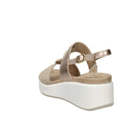 Imac Women's Wedge Sandal 109021 Beige/Gold