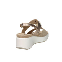 Imac Women's Wedge Sandal 109021 Beige/Gold