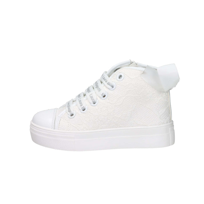 Laura Biagiotti Love Bambine e ragazze Sneakers 9856 Bianco