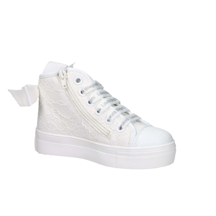 Laura Biagiotti Love Bambine e ragazze Sneakers 9856 Bianco