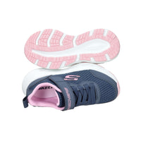 Skechers Filles Baskets 303981L Bleu/Rose
