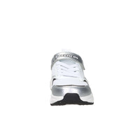 Skechers Garçons Baskets 303692L Blanc/Argent