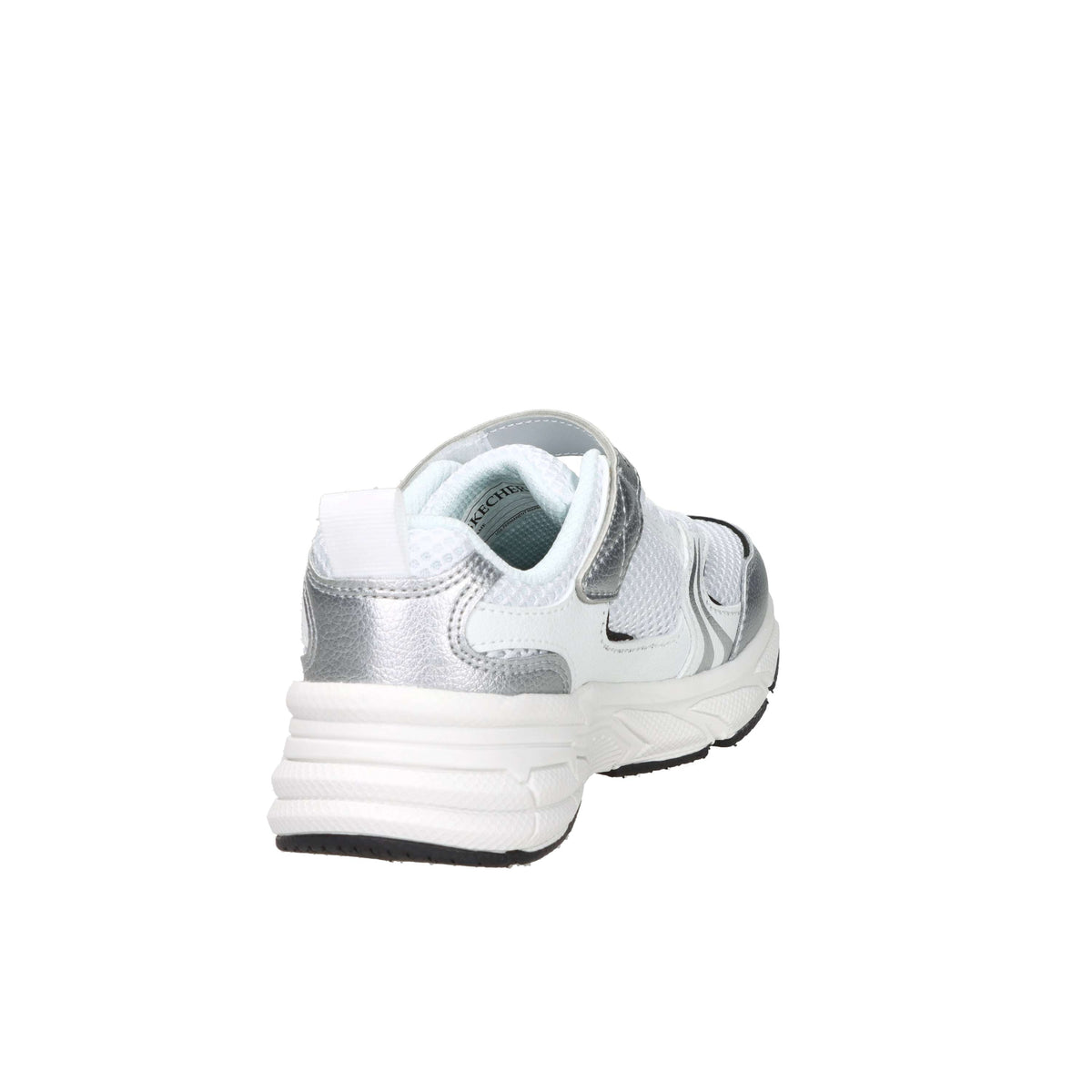 Skechers Garçons Baskets 303692L Blanc/Argent