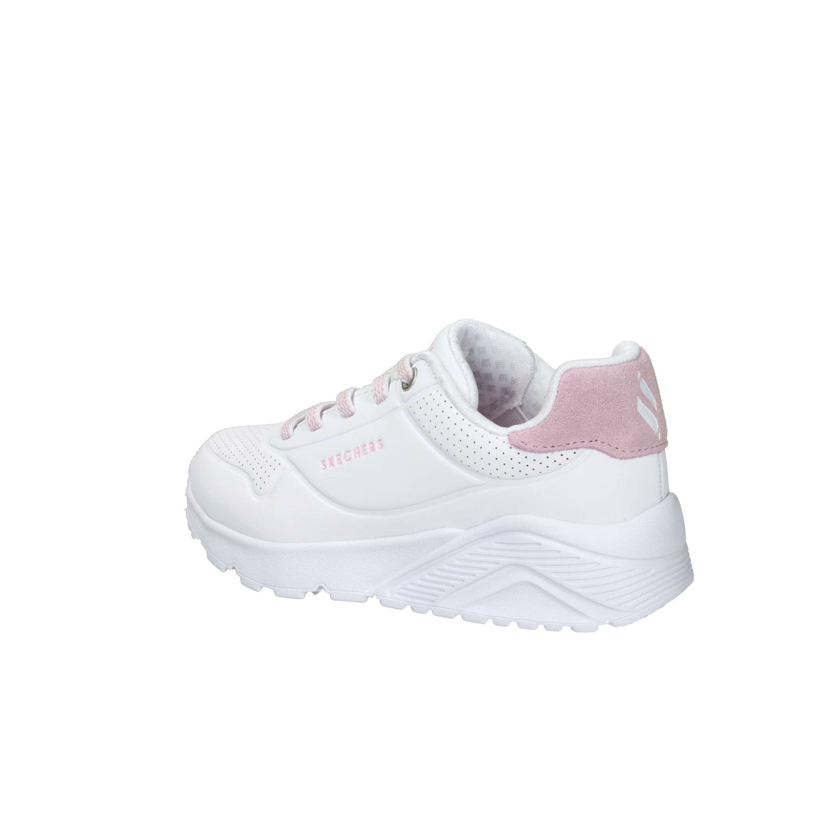 Skechers Filles Baskets 310376L Blanc/Rose