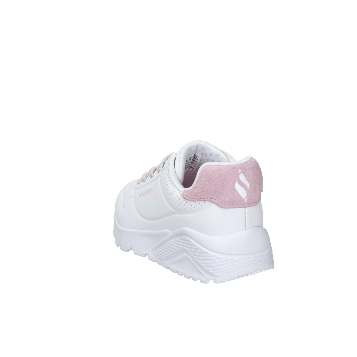 Skechers Filles Baskets 310376L Blanc/Rose