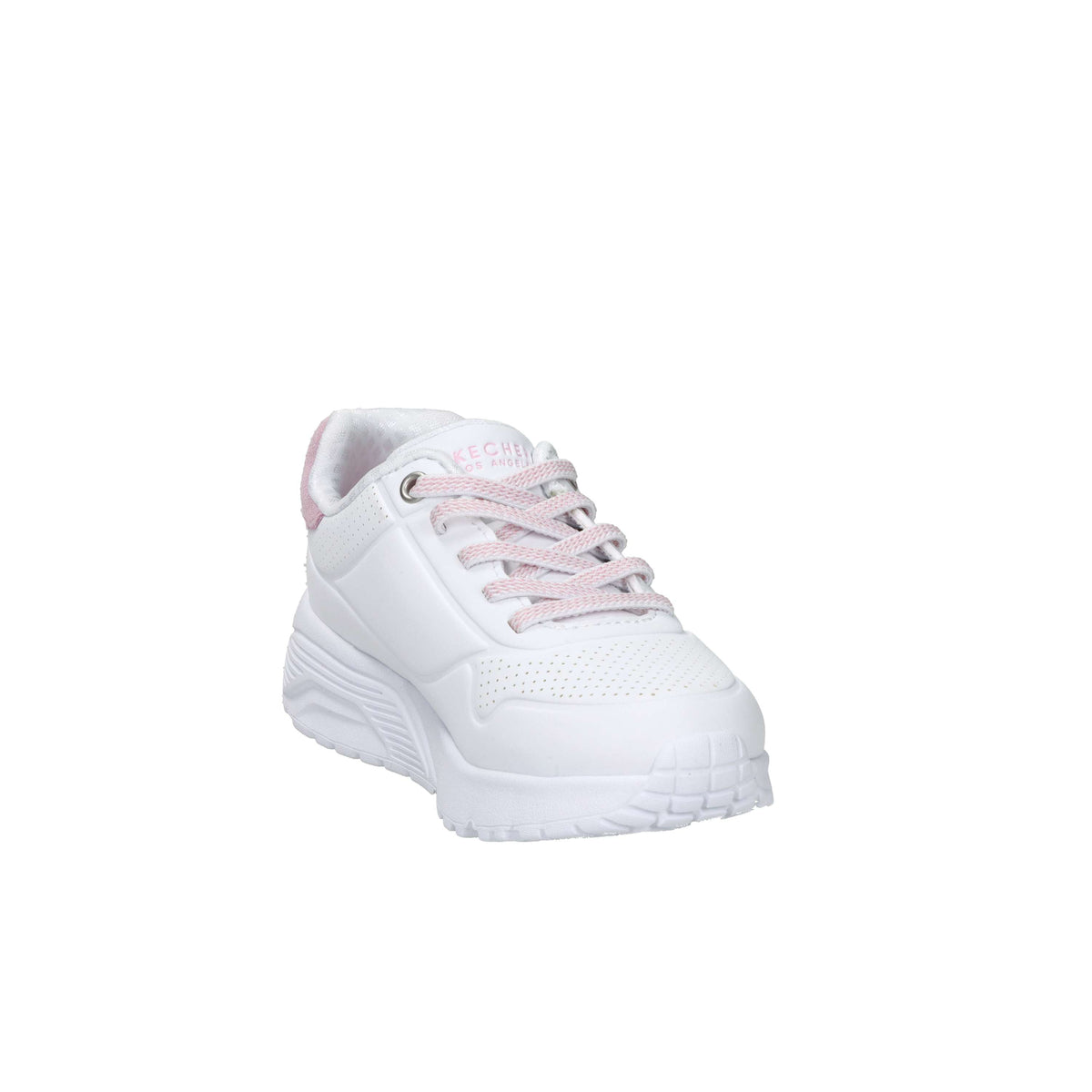Skechers Filles Baskets 310376L Blanc/Rose
