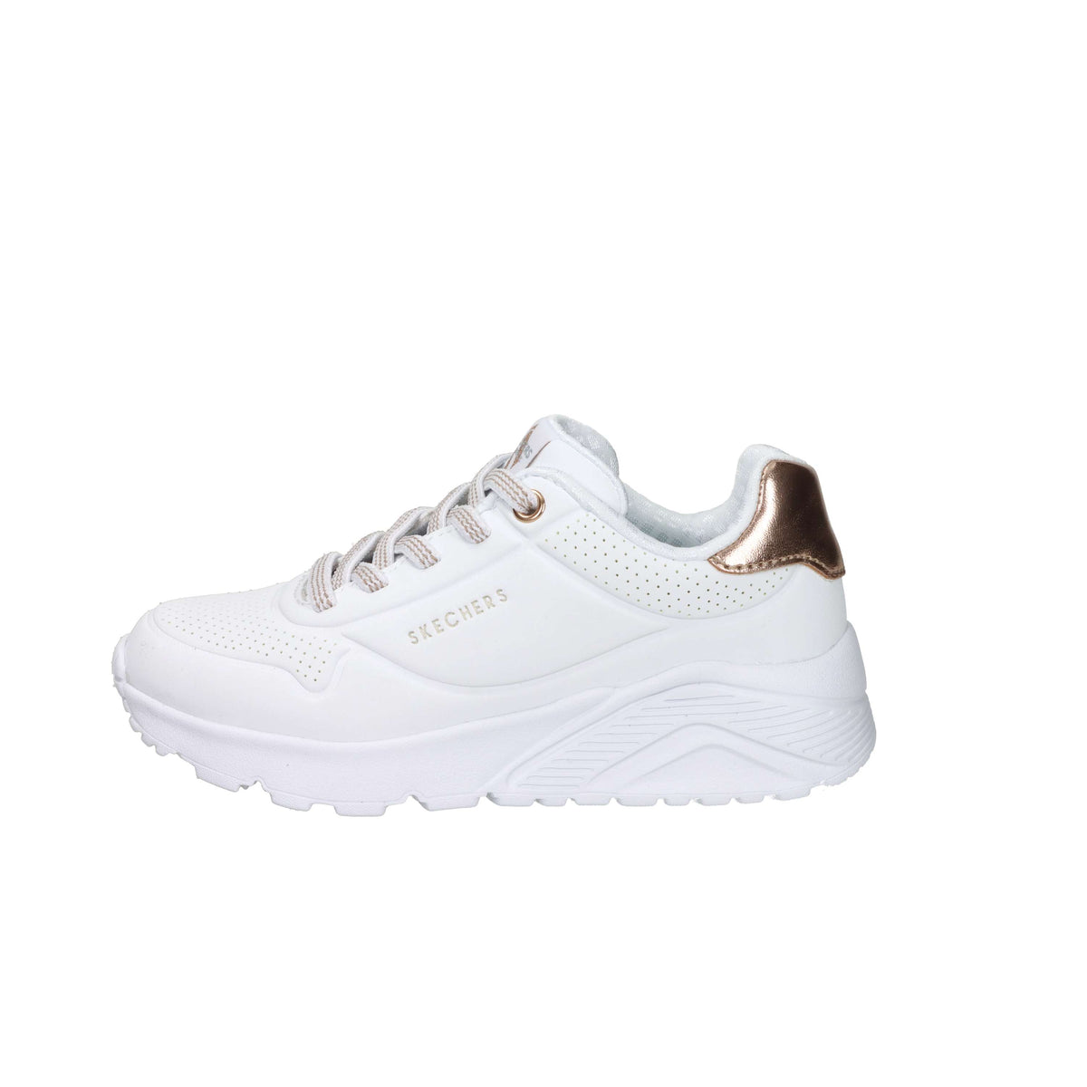Skechers Bambine e ragazze Sneakers 310384L Bianco/Rame