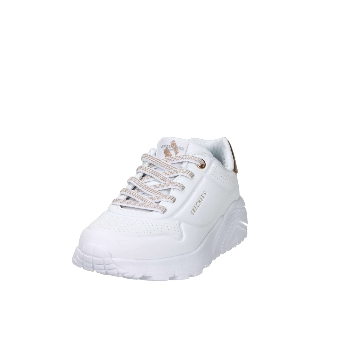 Skechers Bambine e ragazze Sneakers 310384L Bianco/Rame