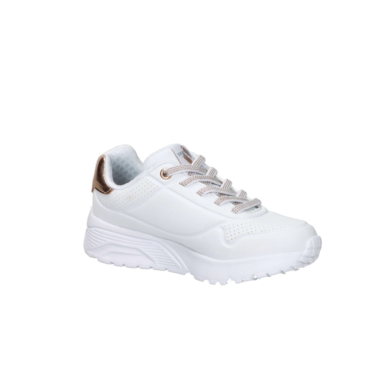 Skechers Bambine e ragazze Sneakers 310384L Bianco/Rame