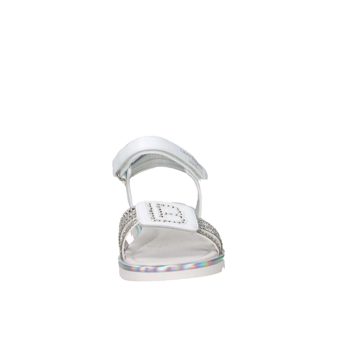 Laura Biagiotti Love Bambine e ragazze Sandalo 9881 Bianco/Argento