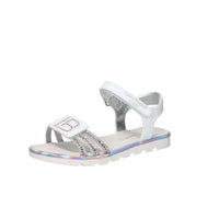 Laura Biagiotti Love Bambine e ragazze Sandalo 9881 Bianco/Argento