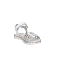 Laura Biagiotti Love Bambine e ragazze Sandalo 9881 Bianco/Argento