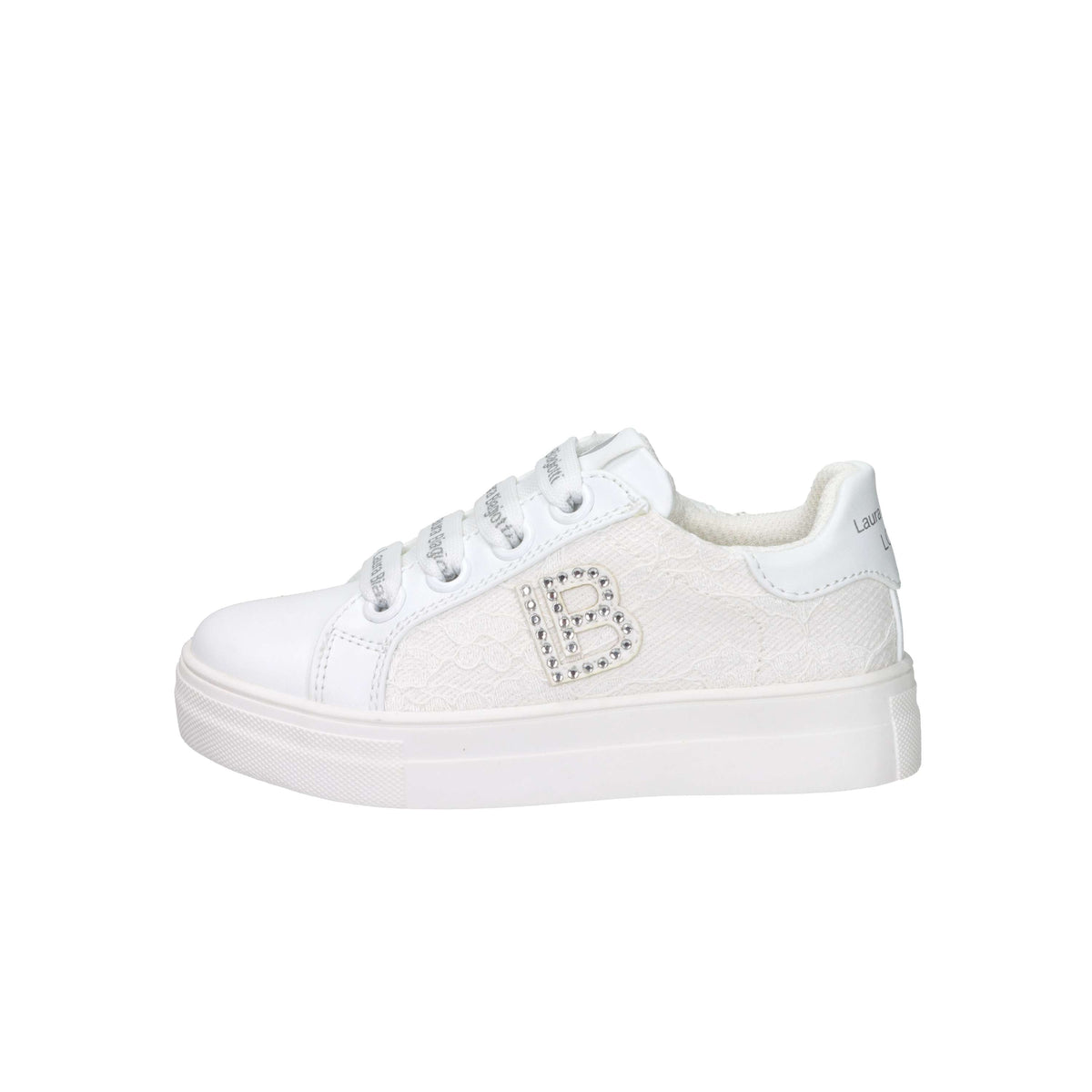 Laura Biagiotti Love Bambine e ragazze Sneakers 9854 Bianco