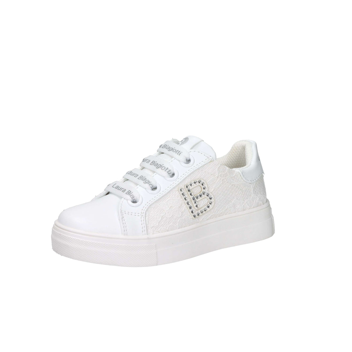 Laura Biagiotti Love Bambine e ragazze Sneakers 9854 Bianco