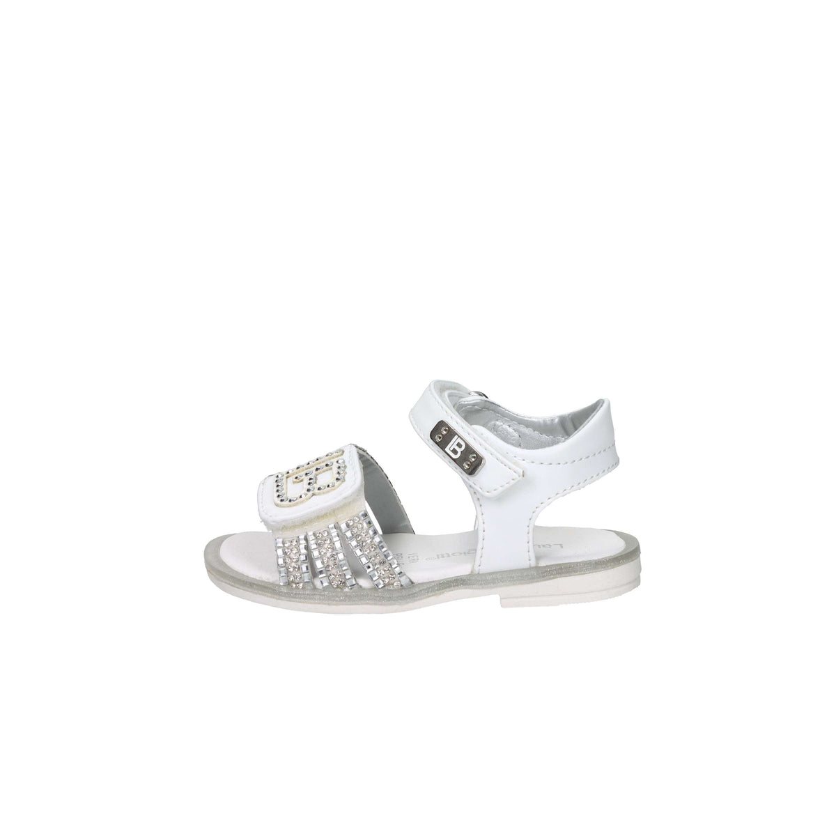 Laura Biagiotti Love Bambine e ragazze Sandalo 9960 Bianco/Argento