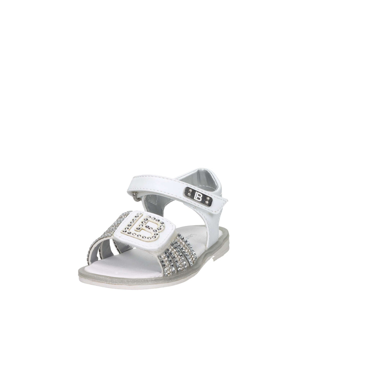 Laura Biagiotti Love Bambine e ragazze Sandalo 9960 Bianco/Argento