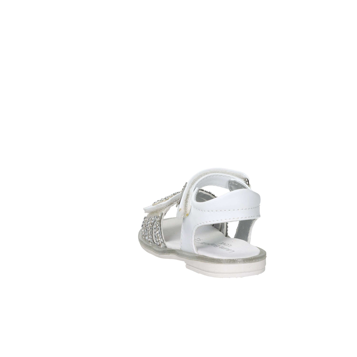 Laura Biagiotti Love Bambine e ragazze Sandalo 9960 Bianco/Argento