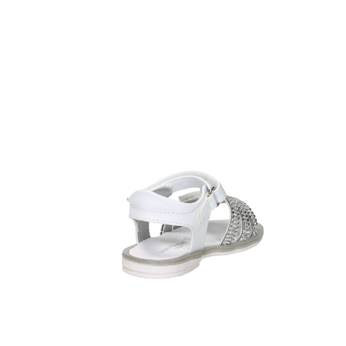 Laura Biagiotti Love Bambine e ragazze Sandalo 9960 Bianco/Argento