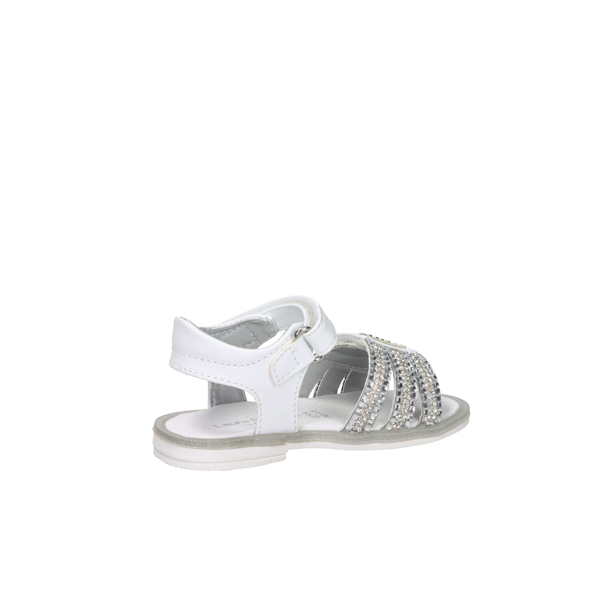 Laura Biagiotti Love Bambine e ragazze Sandalo 9960 Bianco/Argento