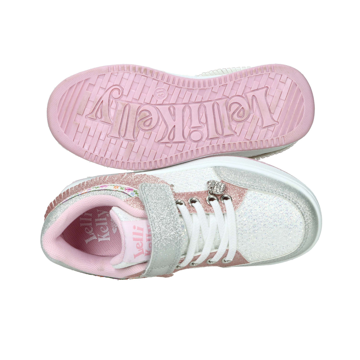 Lelli Kelly Bambine e ragazze Sneakers LKAL8054 Bianco/Rosa