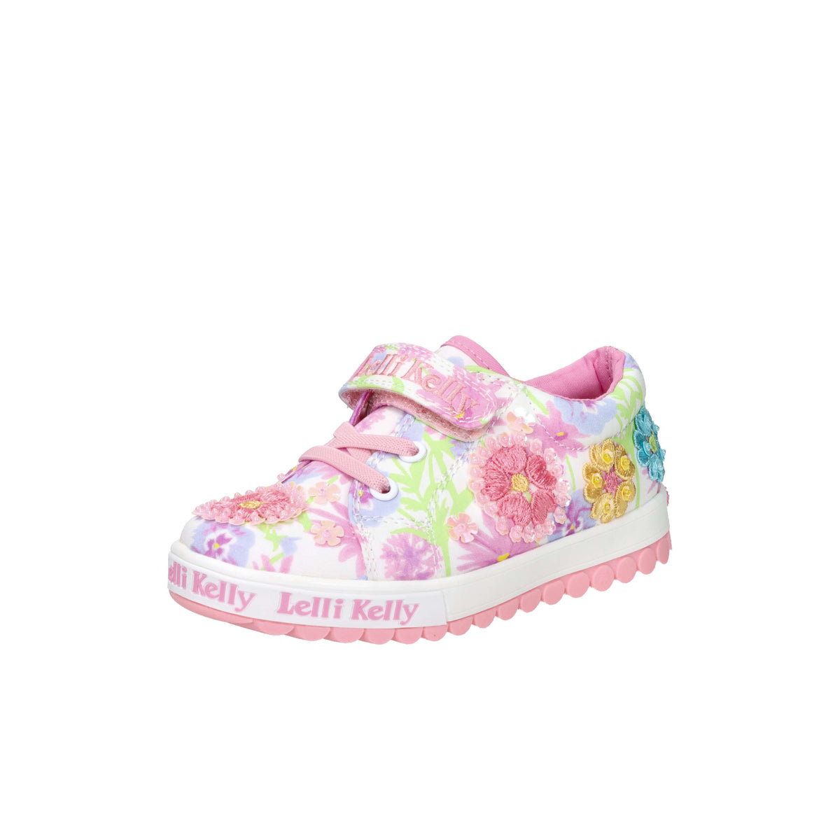 Lelli Kelly Bambine e ragazze Sneakers LKED4912 Bianco/Rosa