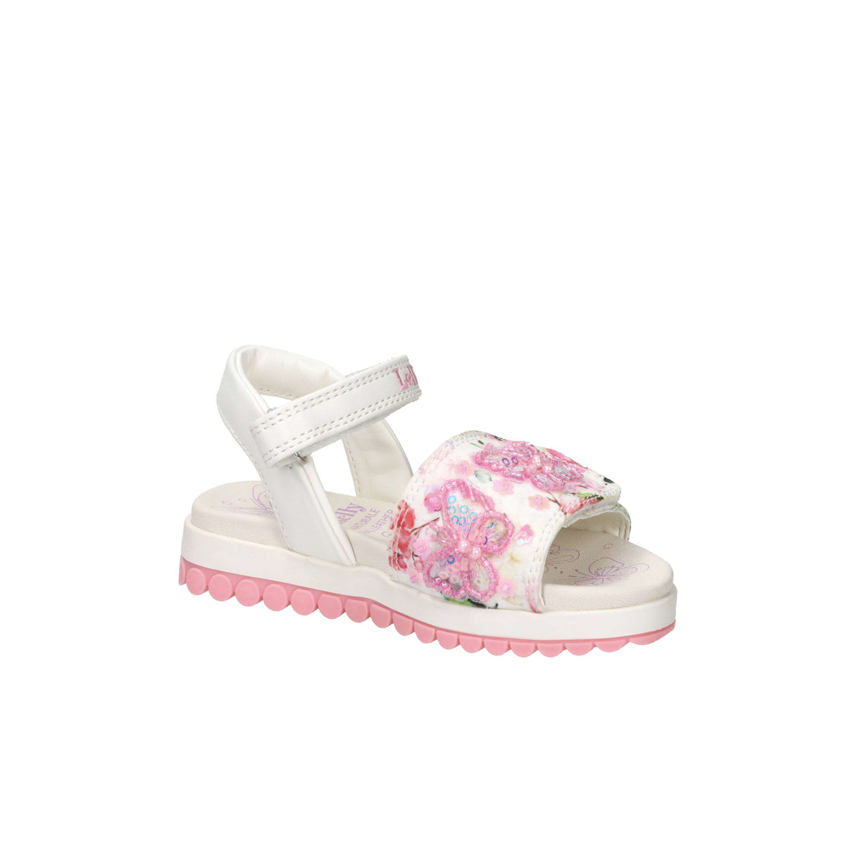 Lelli Kelly Girls' Sandal LKCD5501 White/Pink