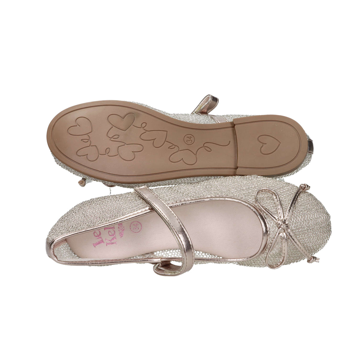 Lelli Kelly Bambine e ragazze Ballerine LKBA5480 Rame